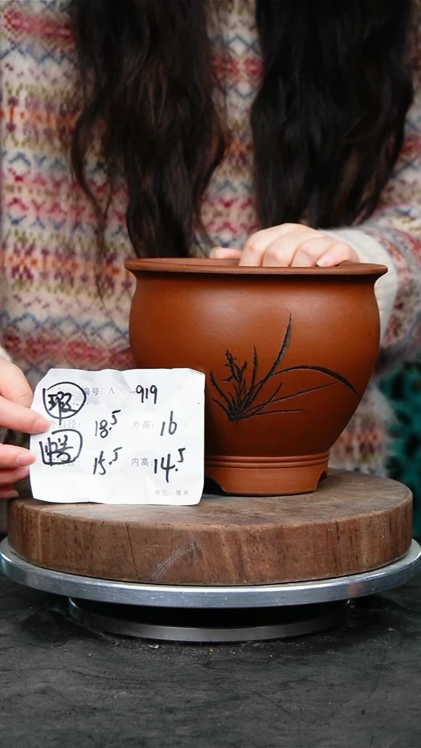 紫砂花盆919瑕疵紫砂花盆&……