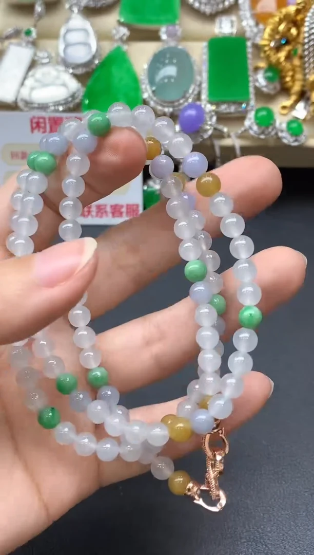 颈饰未镶嵌翡翠393中国好珍宝