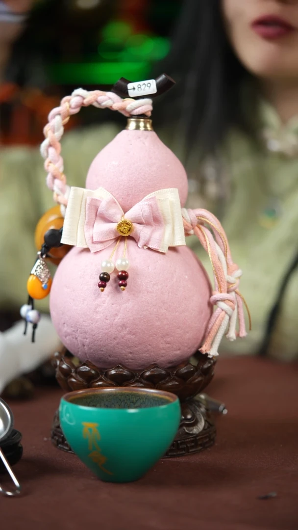 【闪购商品】829号600ml左右的非遗漆器酒葫芦