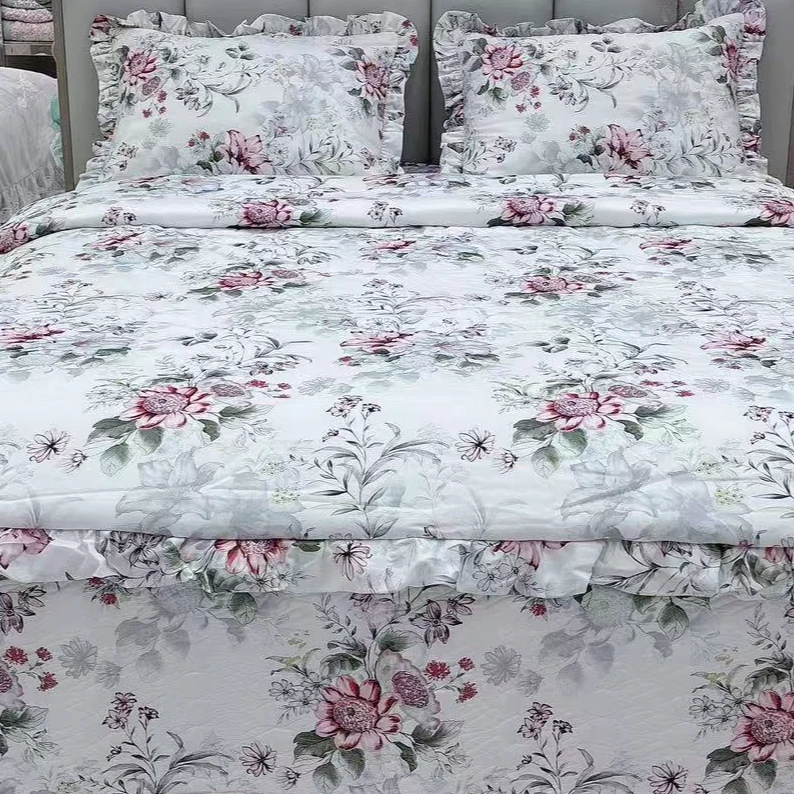 婷阳禄❀2025新款韩国榉木棉四件套可加被芯