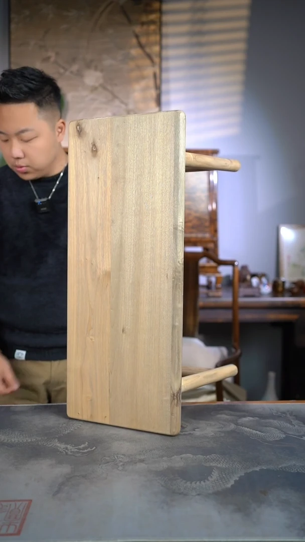 【闪购商品】金丝楠木雕953号拆房老料精工榫卯原木款长凳