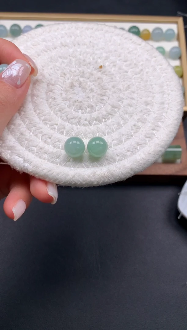 翡翠散珠无*天然翡翠D402