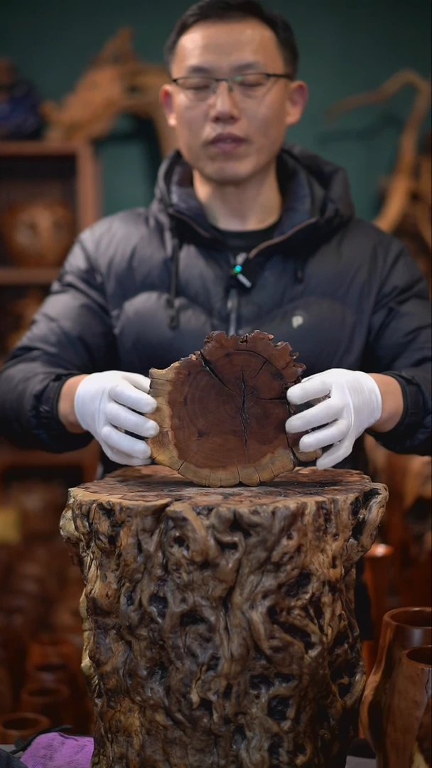 【闪购商品】枣木雷击枣木底座