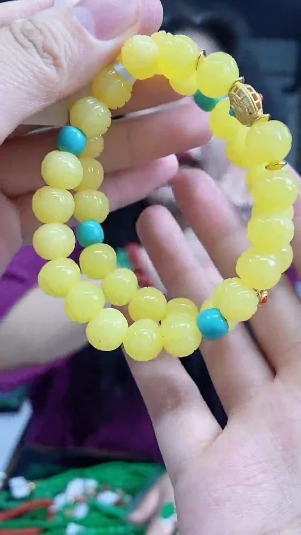 裸石蜜蜡未镶嵌闪购链接 多样性发其一颜色微差