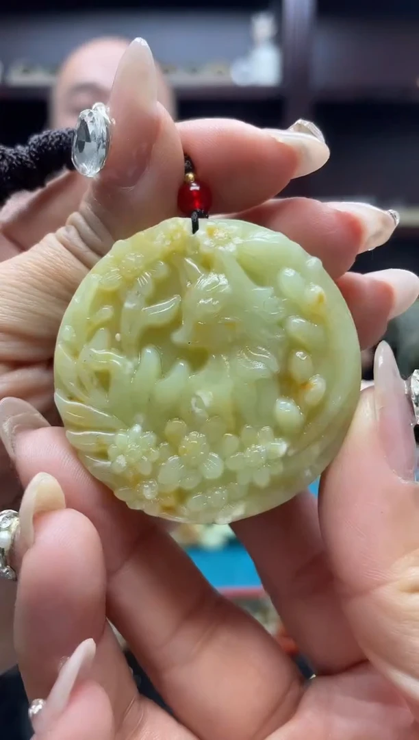 未镶嵌岫玉吊坠·