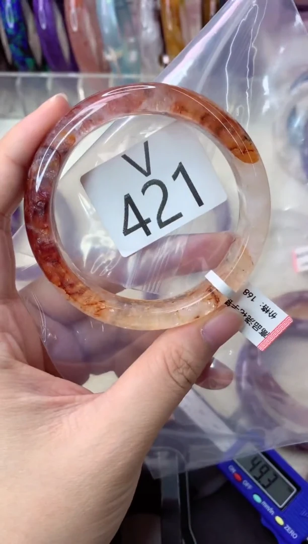 未镶嵌手镯水晶V421-58