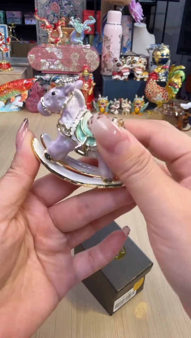 57七宝紫色瑶瑶马