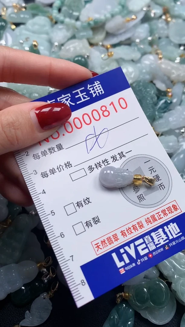 颈饰未镶嵌翡翠810