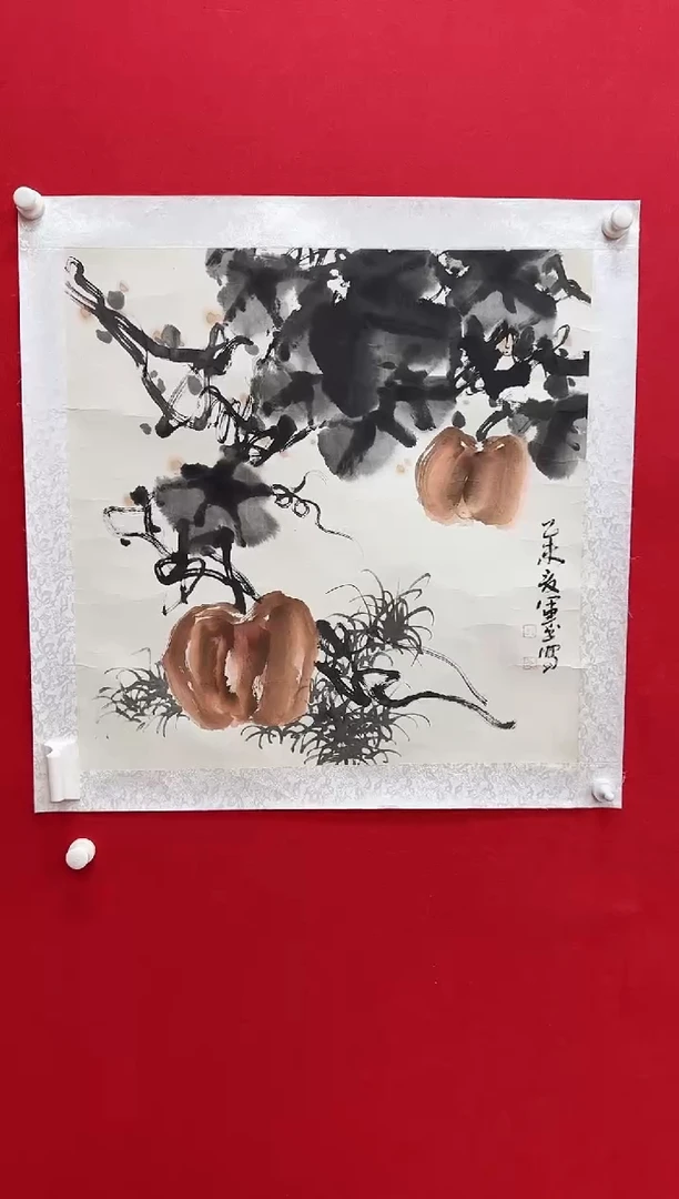 国画z天津人美-汪军书国画4平尺