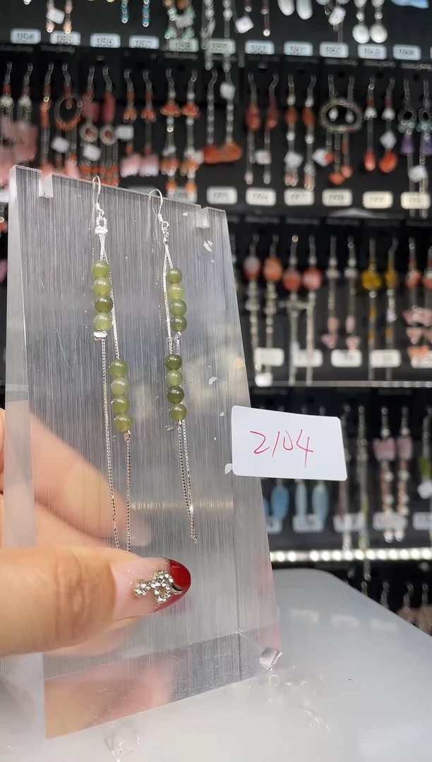 【闪购商品】紫晶耳饰银S925镶嵌喜欢拍