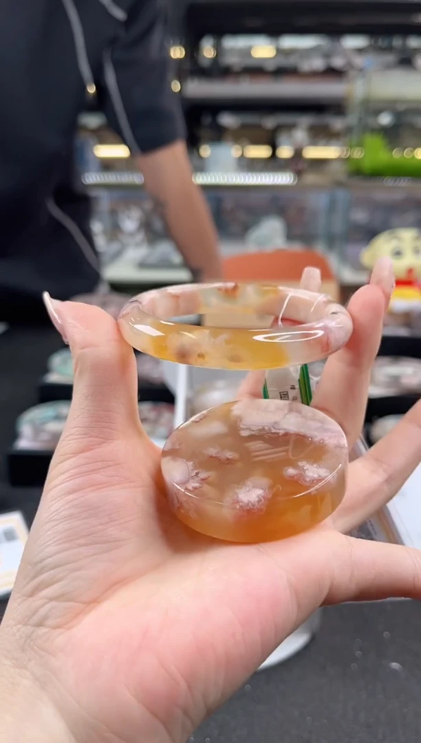 未镶嵌手镯石英质玉56圈口 （赠品镯心）6863770