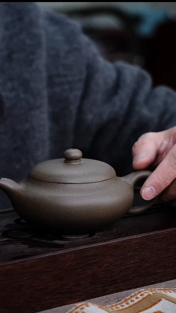 茶壶紫砂宜兴柴烧紫砂壶