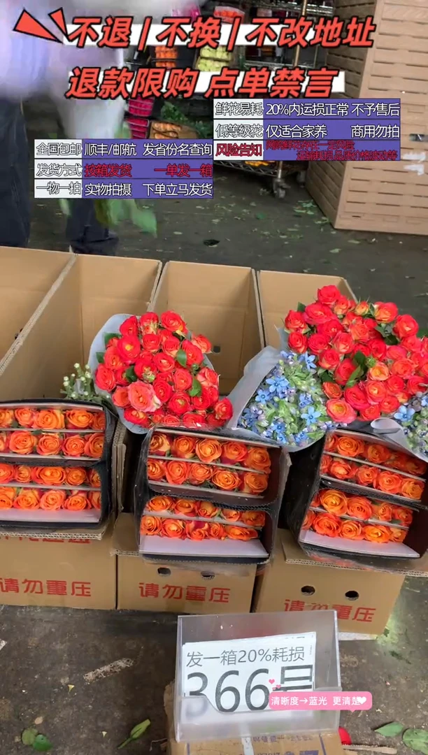 366号♥含20%耗损发一箱