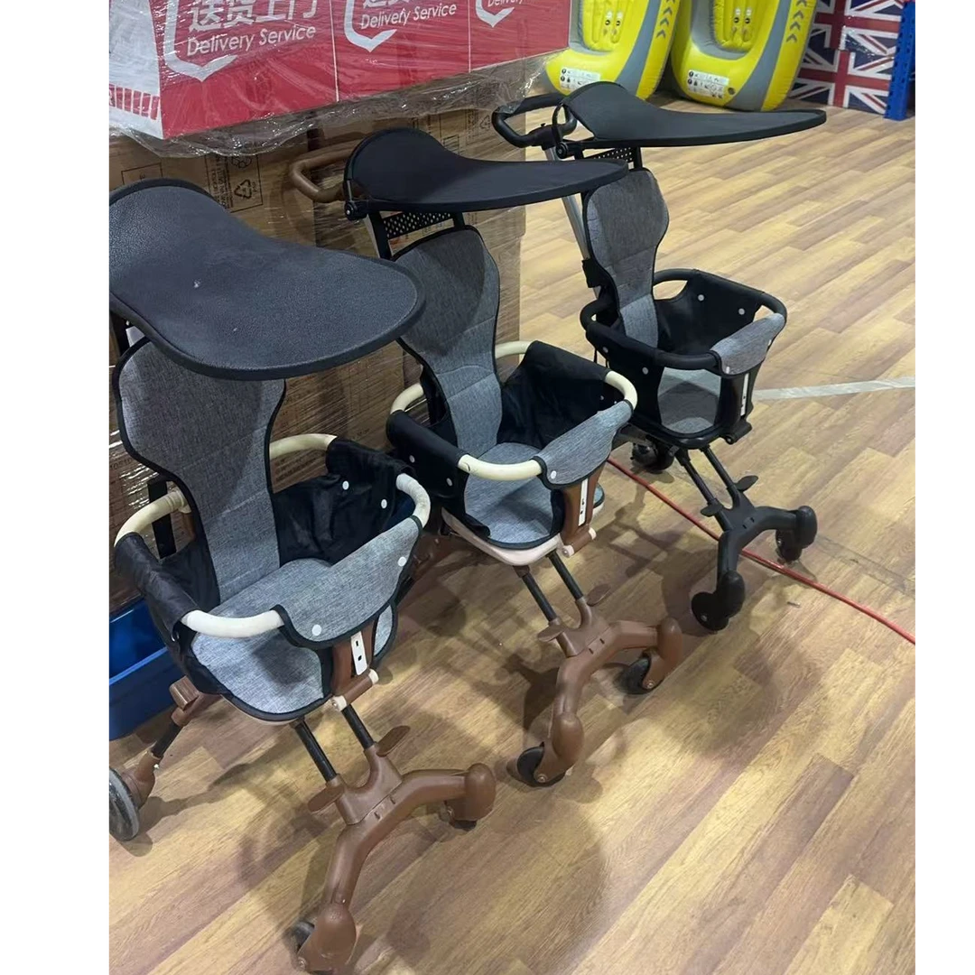 婴儿推车儿童手推车高景观婴儿车单推车无遮阳片简易外出