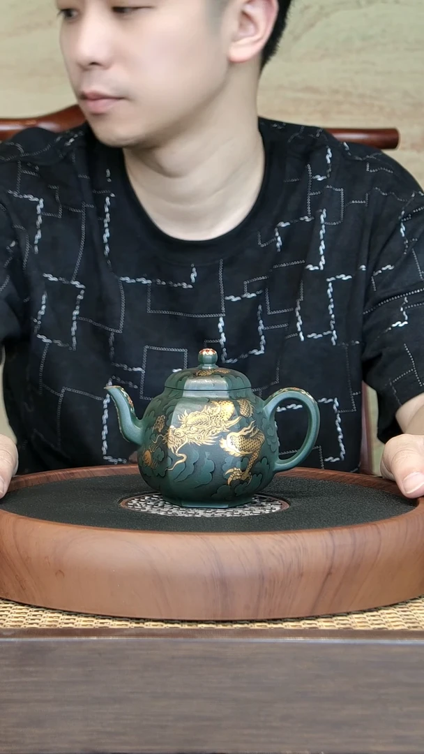 茶壶紫砂六方匏尊耿浩制