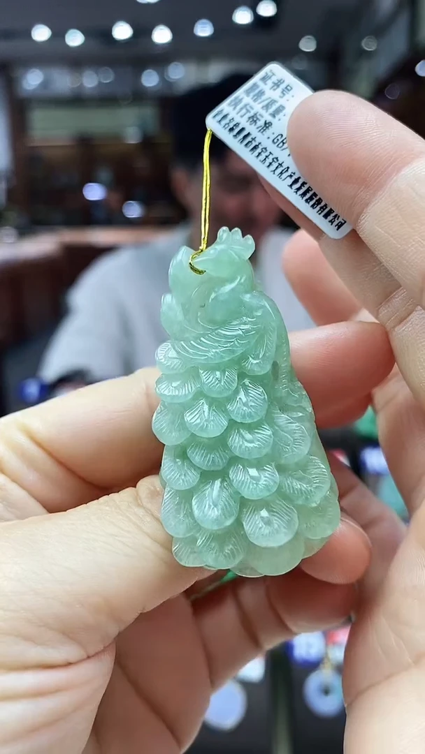 颈饰未镶嵌翡翠花件
