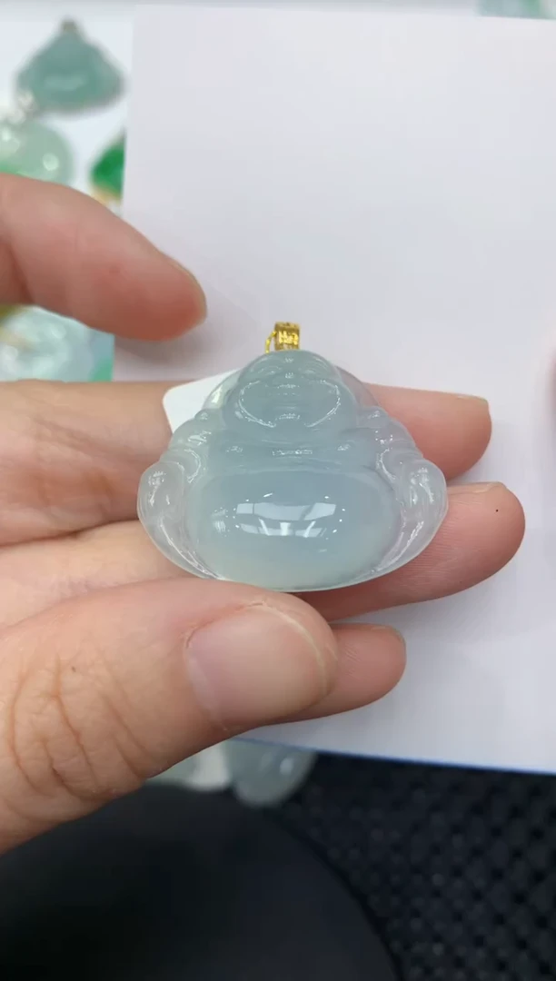 【闪购商品】翡翠颈饰18K金镶嵌11111111111