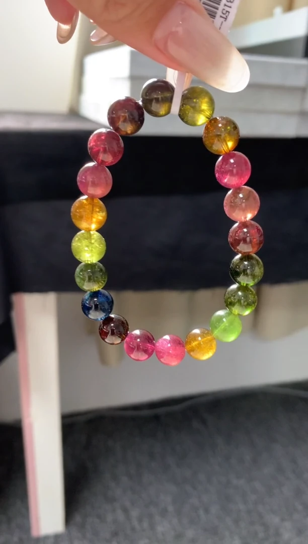 手链未镶嵌碧玺约9.9mm 碧玺单圈