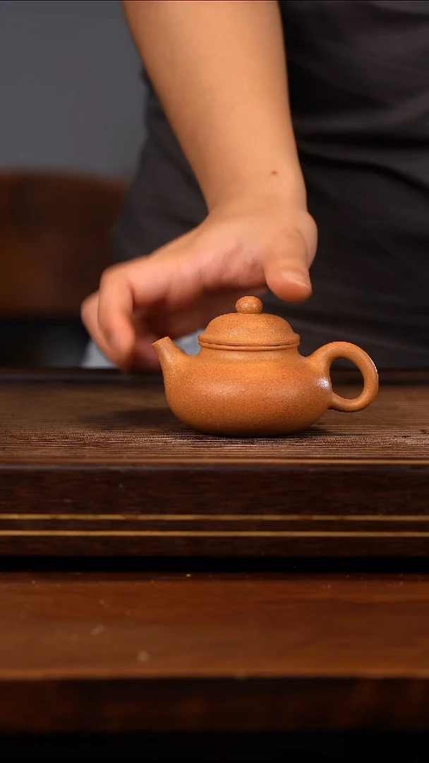 茶壶紫砂黄金段容天封釉
