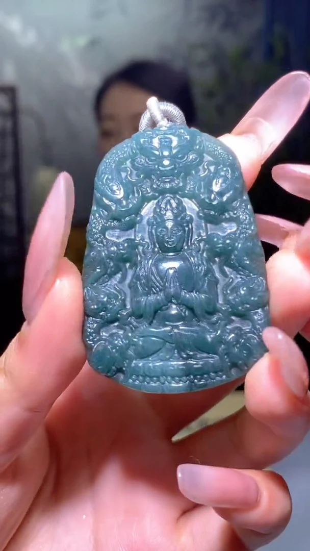 翡翠未镶嵌颈饰多样性发货其一