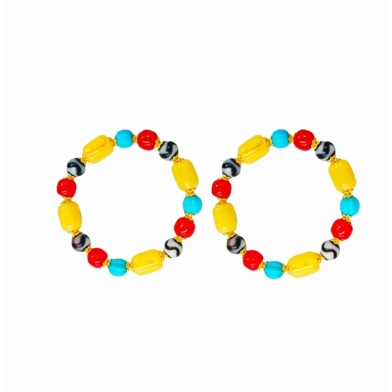 藏传牙牙添珠多宝玛瑙手串(多样性发其一) A28-310