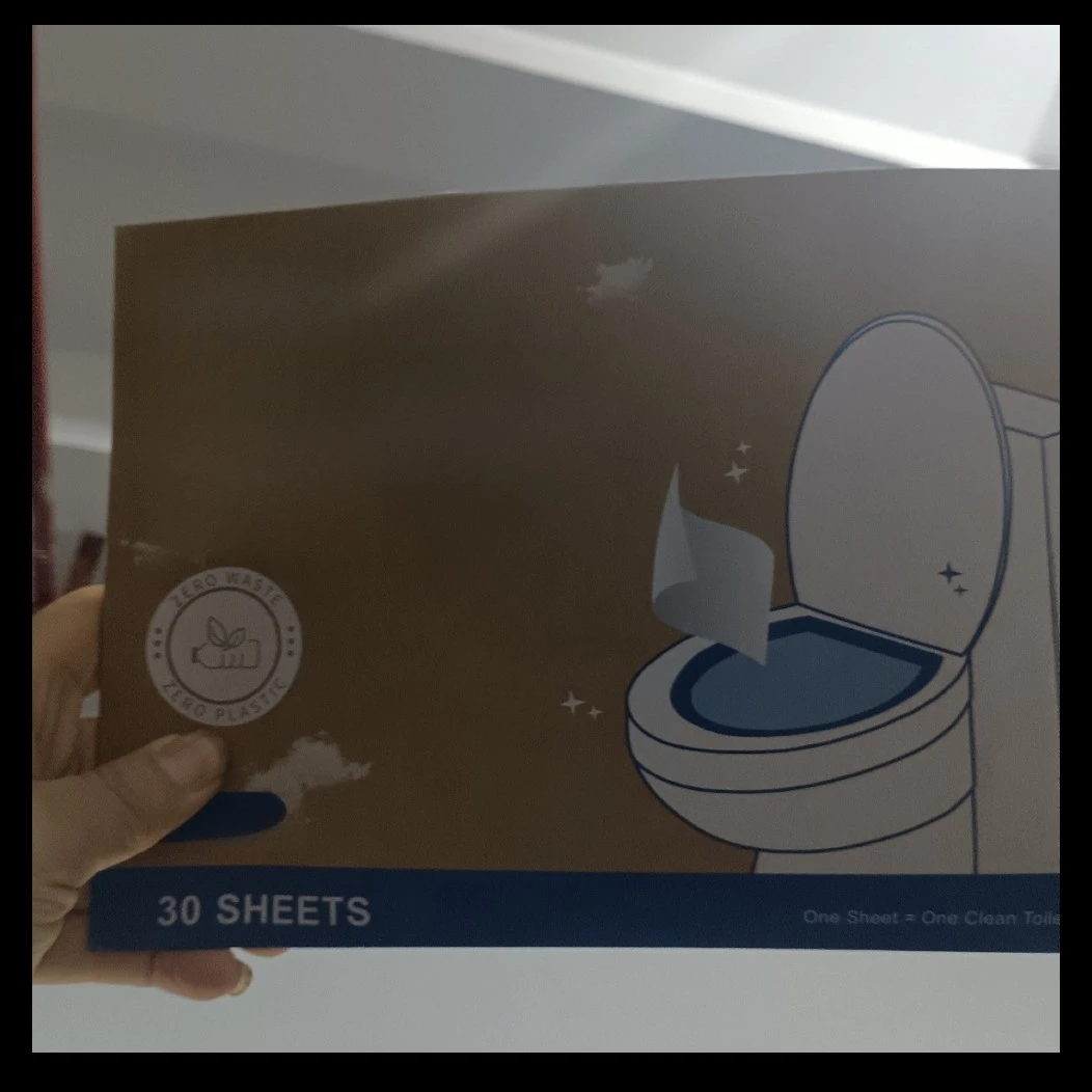 马桶除臭强力洁厕纸洁厕剂一包30片