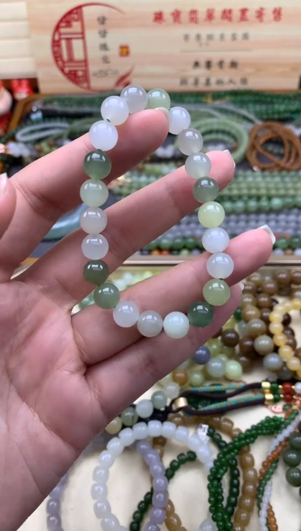 【闪购商品】定制和田玉手串未镶嵌。。。。。。。