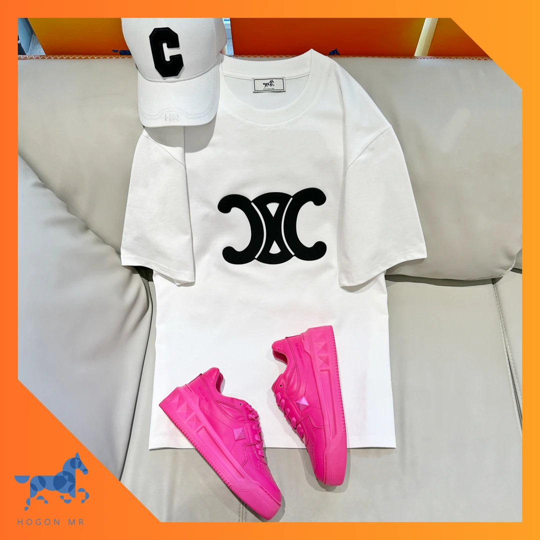 HOGONMR｜【新款】2025凯旋T恤经典图案休闲情侣装网红洋气炸街女装