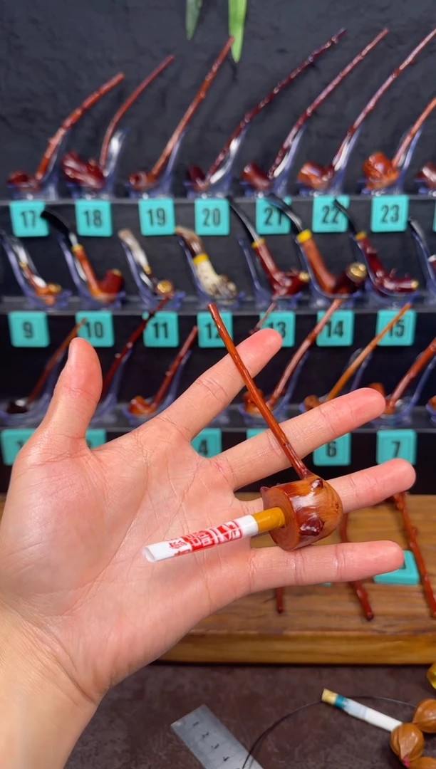 一物一图檬子木手工香烟嘴