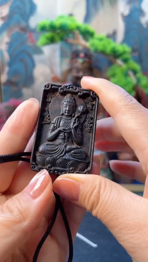 木雕把件摆件精工挂方牌