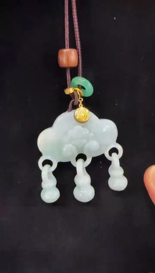 颈饰未镶嵌翡翠国风