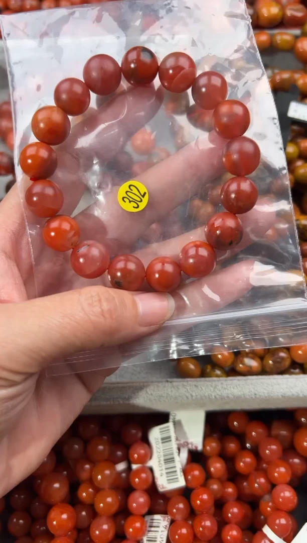 未镶嵌手串南红玛瑙12+