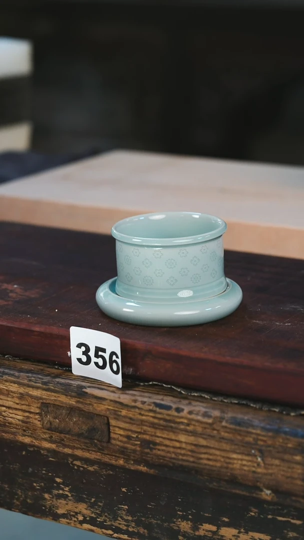 瓷片2件组合见山北野见山北野