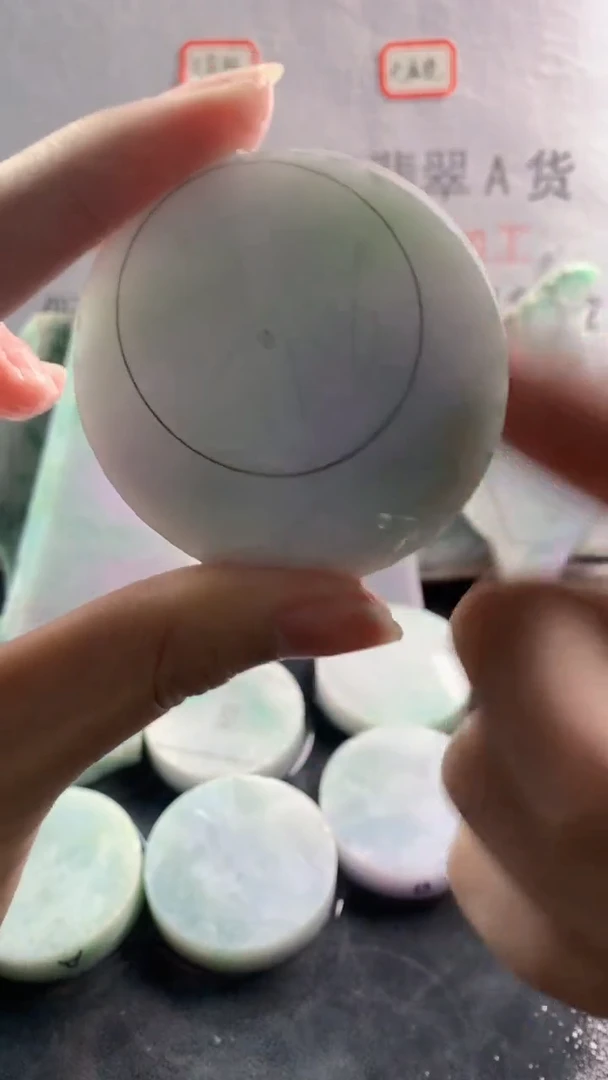 未镶嵌裸石翡翠天然缅甸翡翠A货FC14