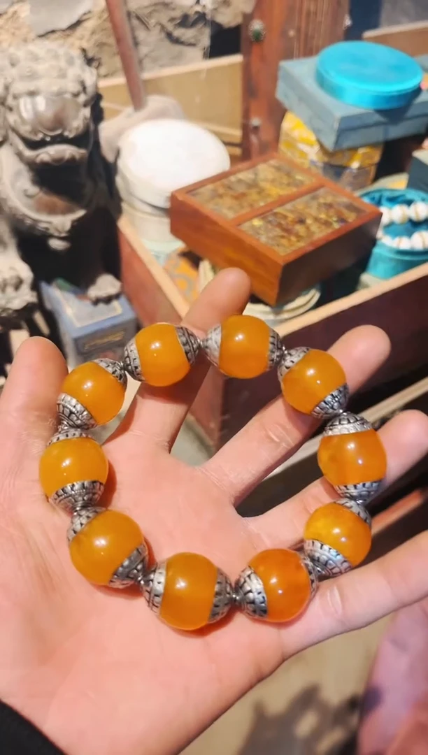 【闪购商品】蜜蜡颈饰未镶嵌七七精品专属链接65165