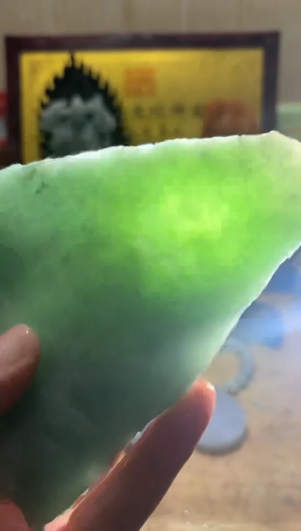 未镶嵌挂件翡翠A货常星6911