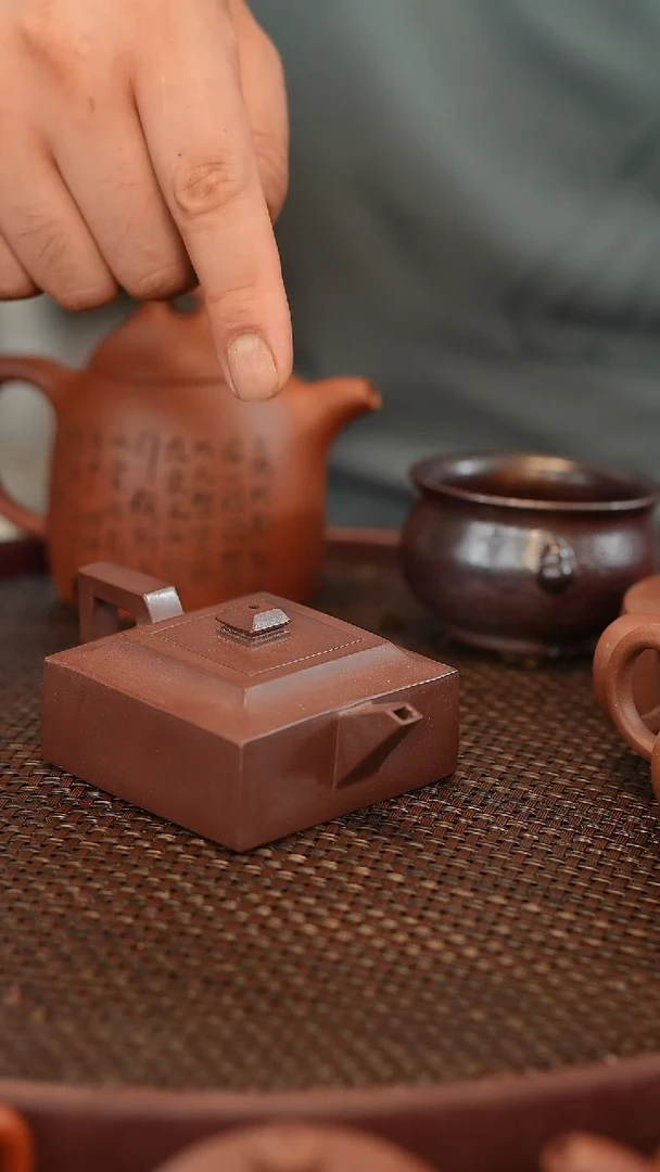 茶壶紫砂原矿手工制作