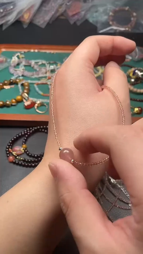 未镶嵌颈饰水晶多样性发货拍一发一