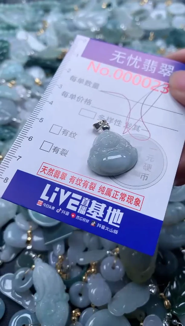 翡翠未镶嵌吊坠(不含链)236