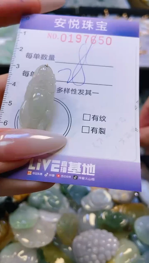 翡翠未镶嵌颈饰闪购0197650