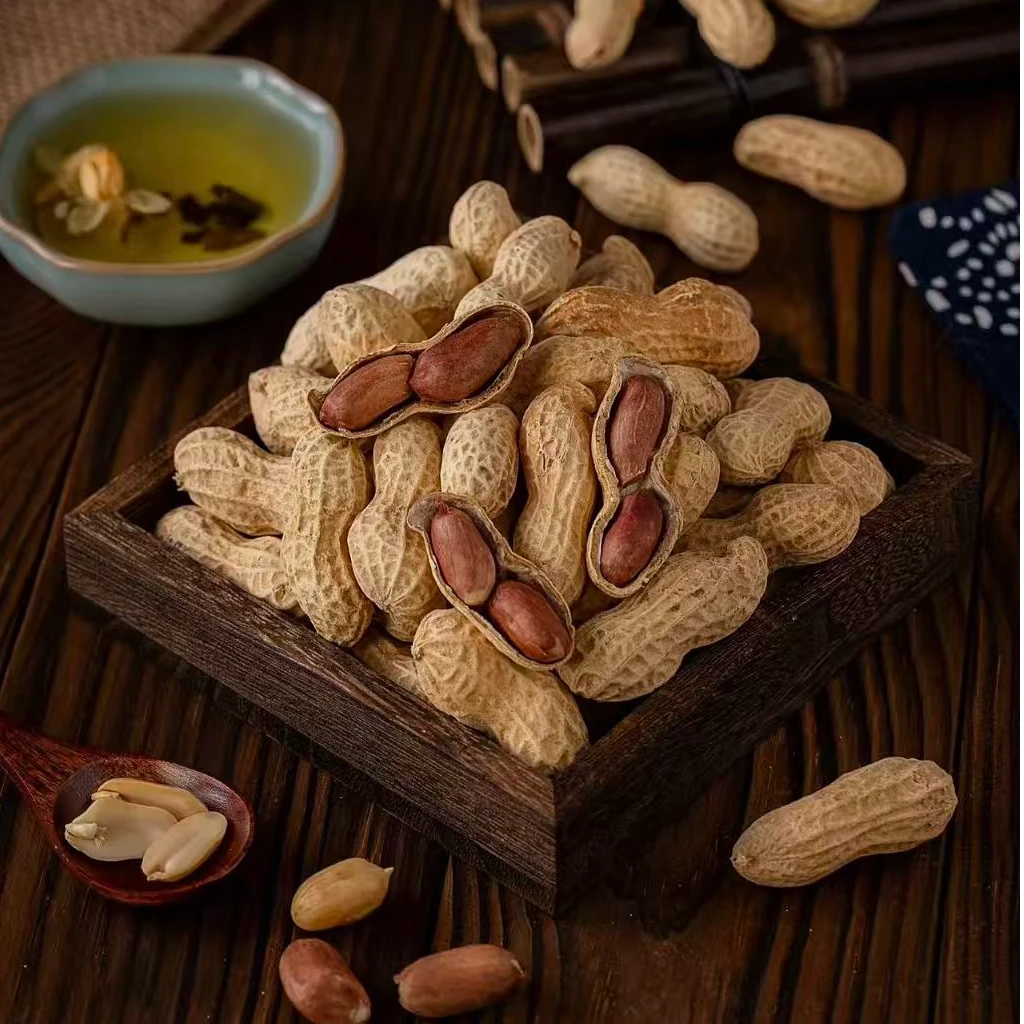 【临沭供销优选】柴火炒带壳花生山核桃味熟花生精选美味零食