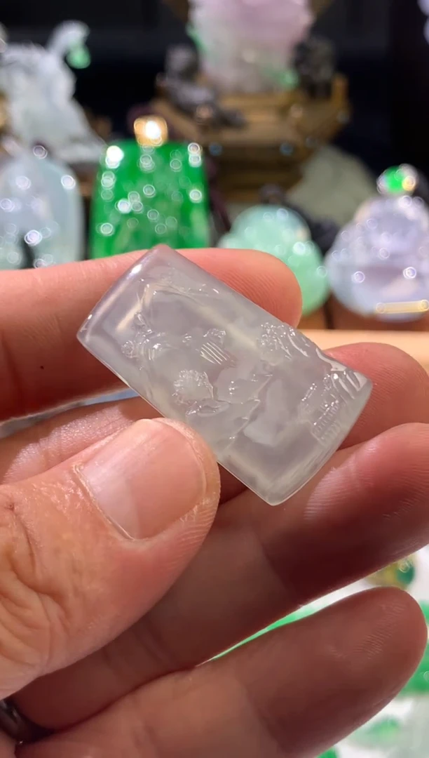 吊坠(不含链)未镶嵌翡翠翡翠吊坠