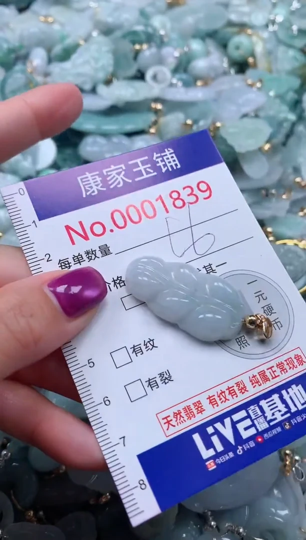 颈饰未镶嵌翡翠1839