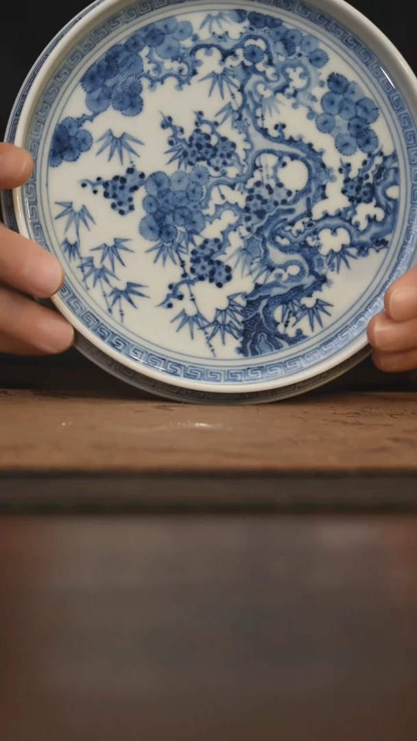 瓷片柴窑青花破价福利