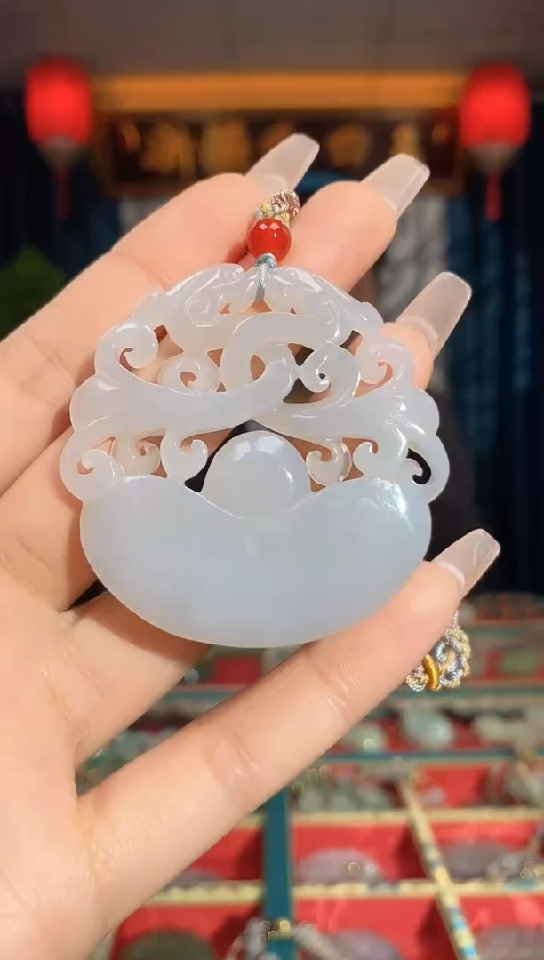 【闪购商品】和田玉颈饰未镶嵌元宝