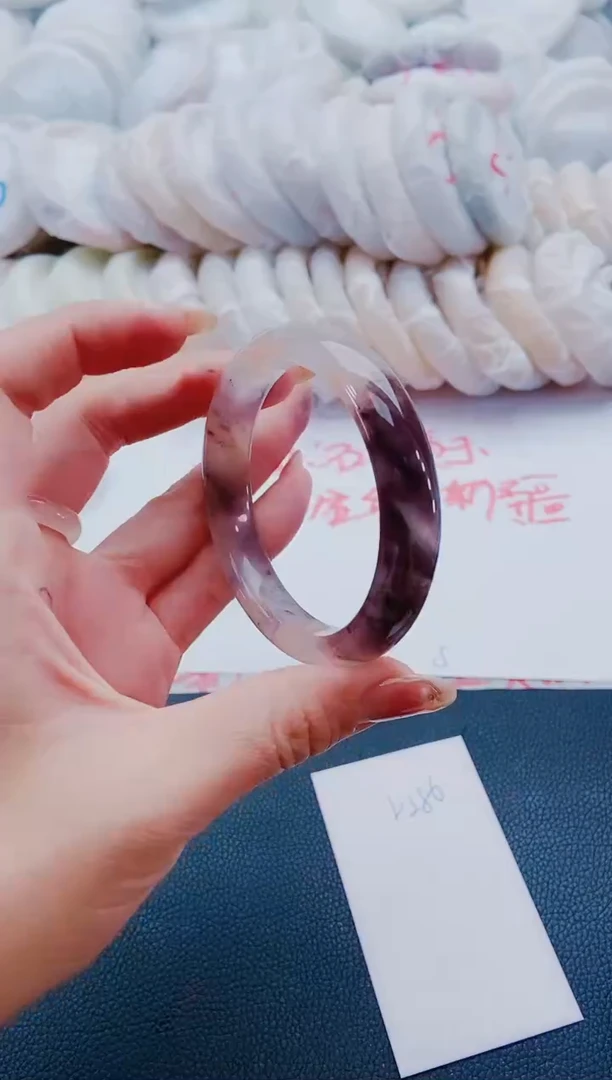 未镶嵌手镯石英质玉K286-57-58