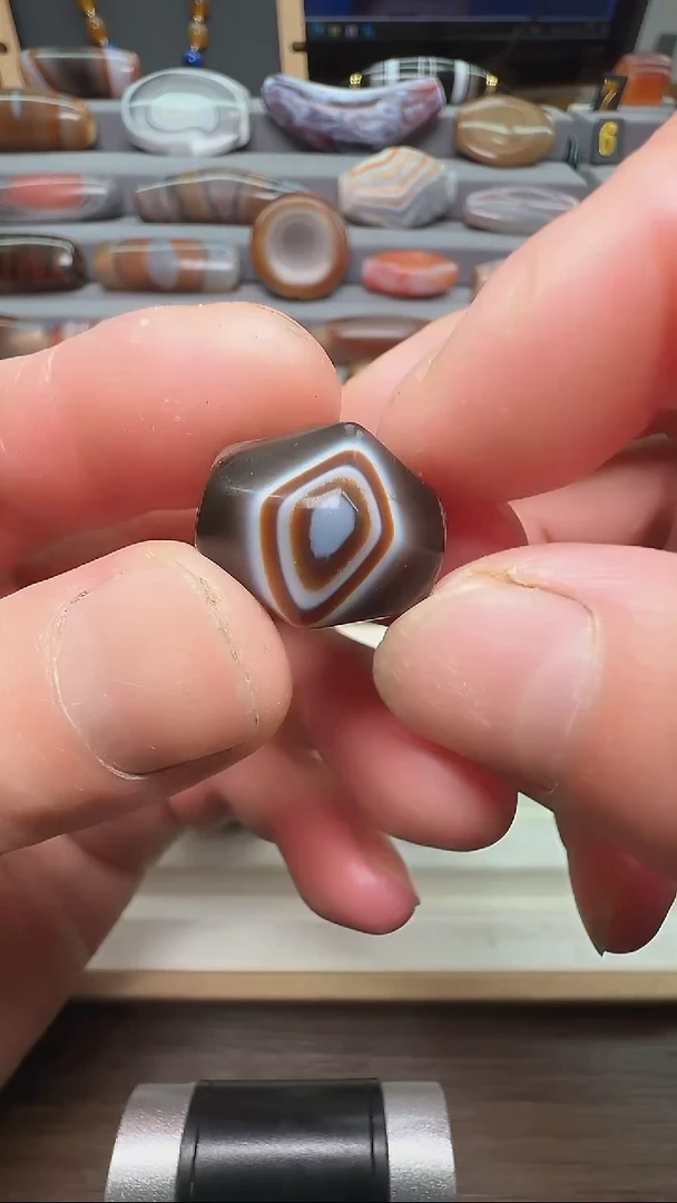 未镶嵌颈饰玛瑙/玉髓玛瑙19*16