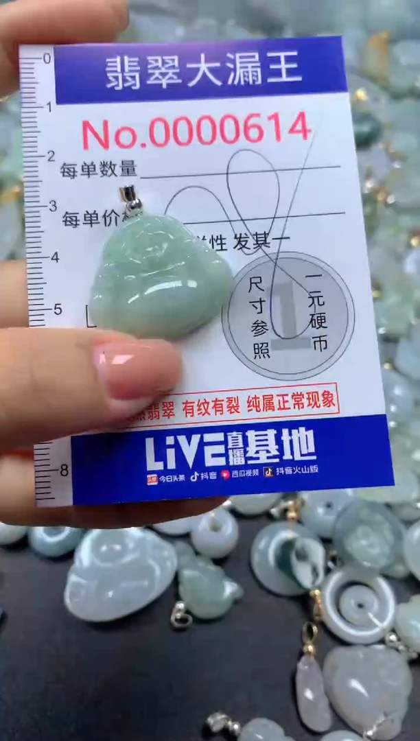 颈饰未镶嵌翡翠614