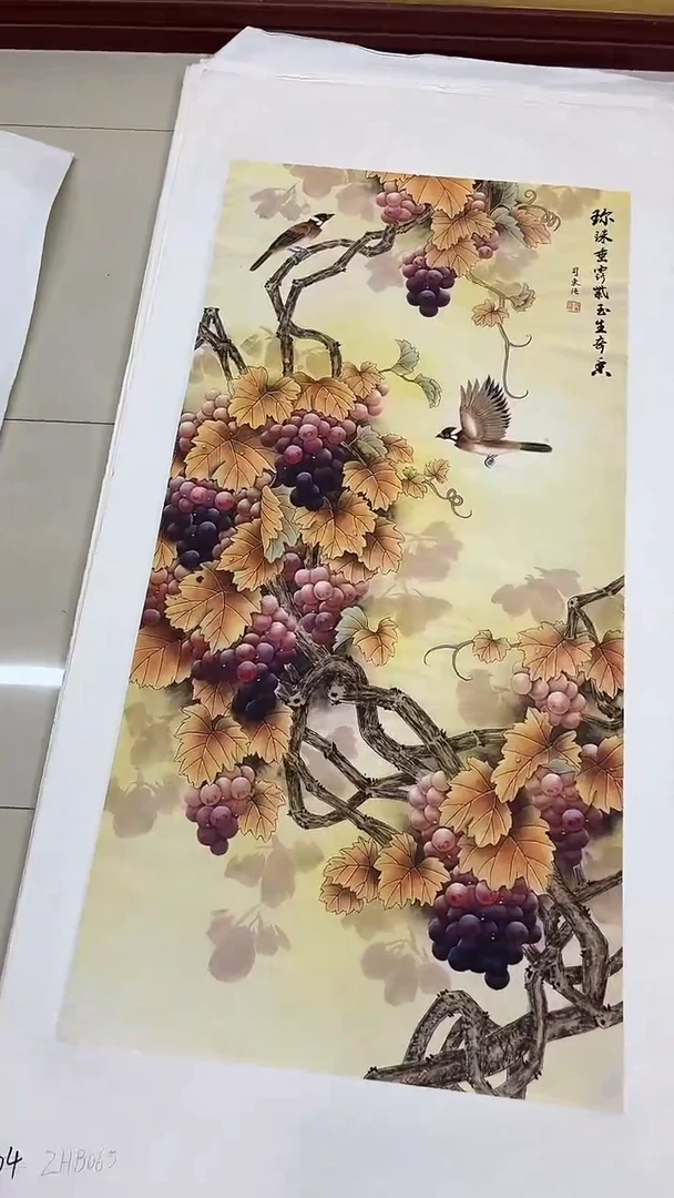 国画九霄甄选国画作品zhb065