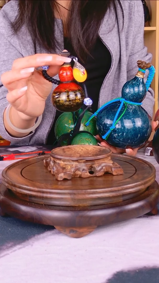 310大漆酒葫芦 真葫芦真大漆 一物一拍